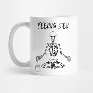 Skeleton yoga Mug